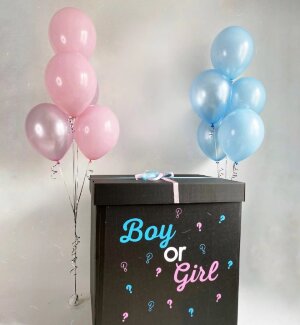 Коробка с шарами Boy or Girl -