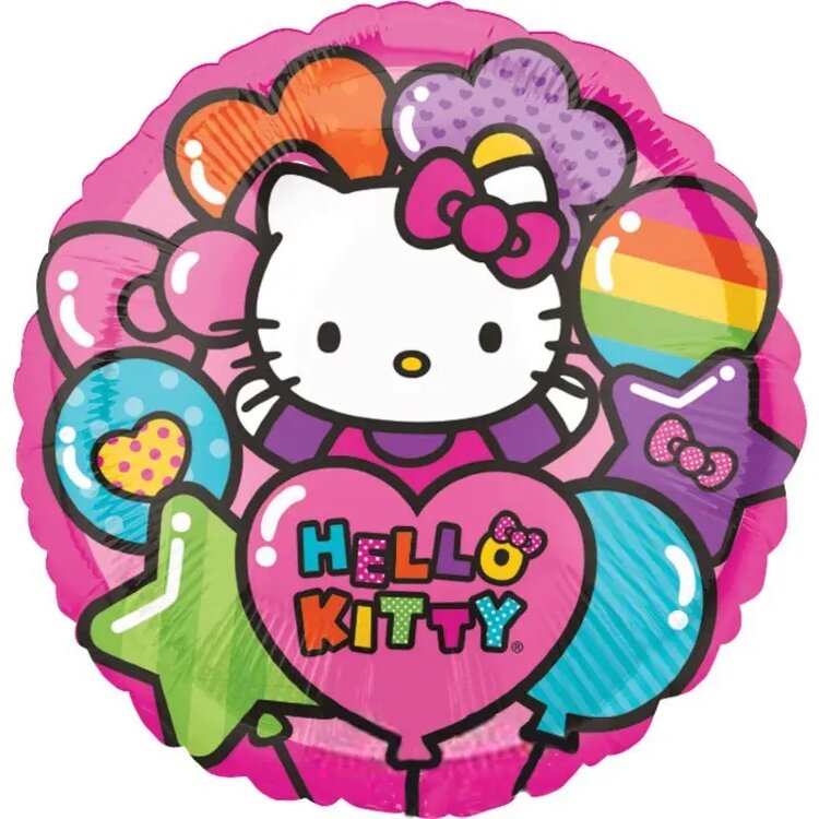 Шар 18 Круг Hello Kitty Шары