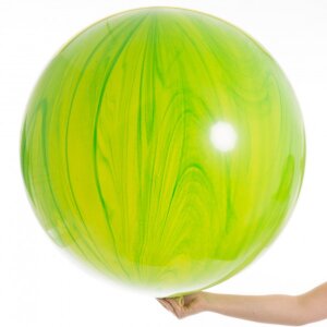 Большой шар Агат Green зелёный