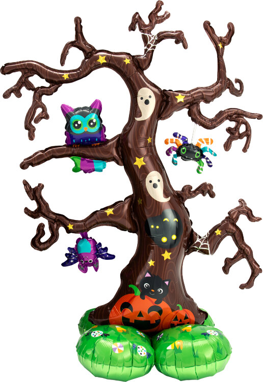 Ходячий шар Дерево на хэллоуин