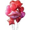 Букет из шаров на День Святого Валентина «Яркая любовь»